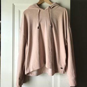 DKNY velvet blush hoodie